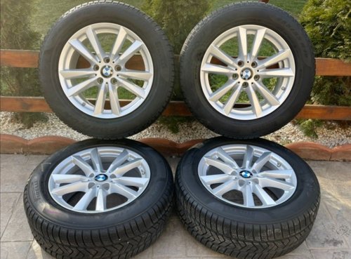 Jante BMW X5, 18”, Originale, Anvelope Iarna Pirelli 7mm