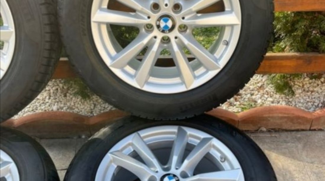 Jante BMW X5, 18”, Originale, Anvelope Iarna Pirelli 7mm