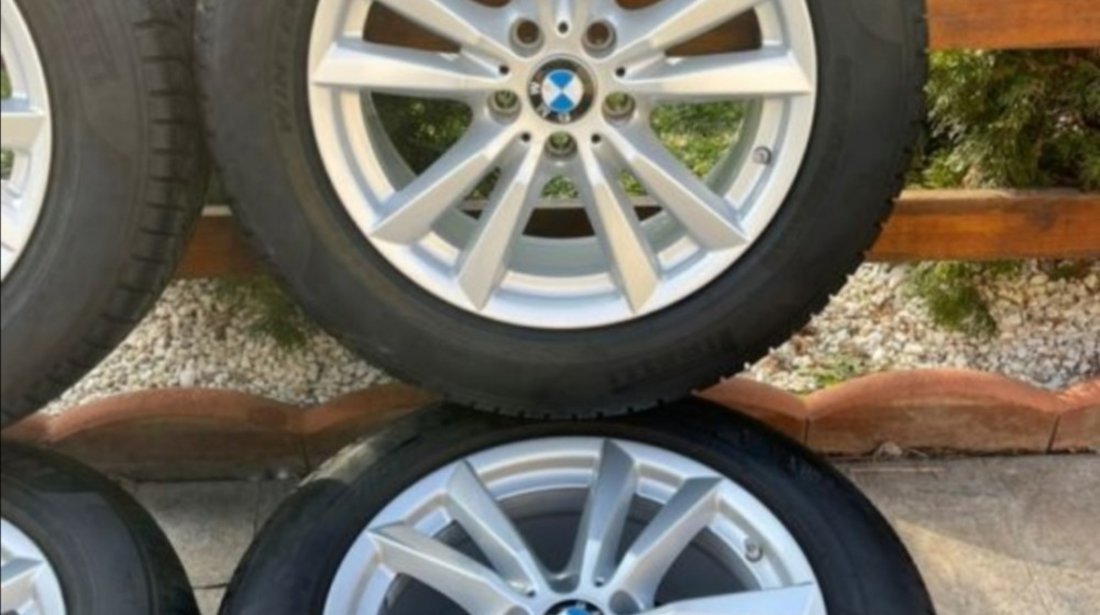 Jante BMW X5, 18”, Originale, Anvelope Iarna Pirelli 7mm