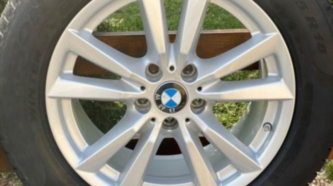 Jante BMW X5, 18”, Originale, Anvelope Iarna Pirelli 7mm
