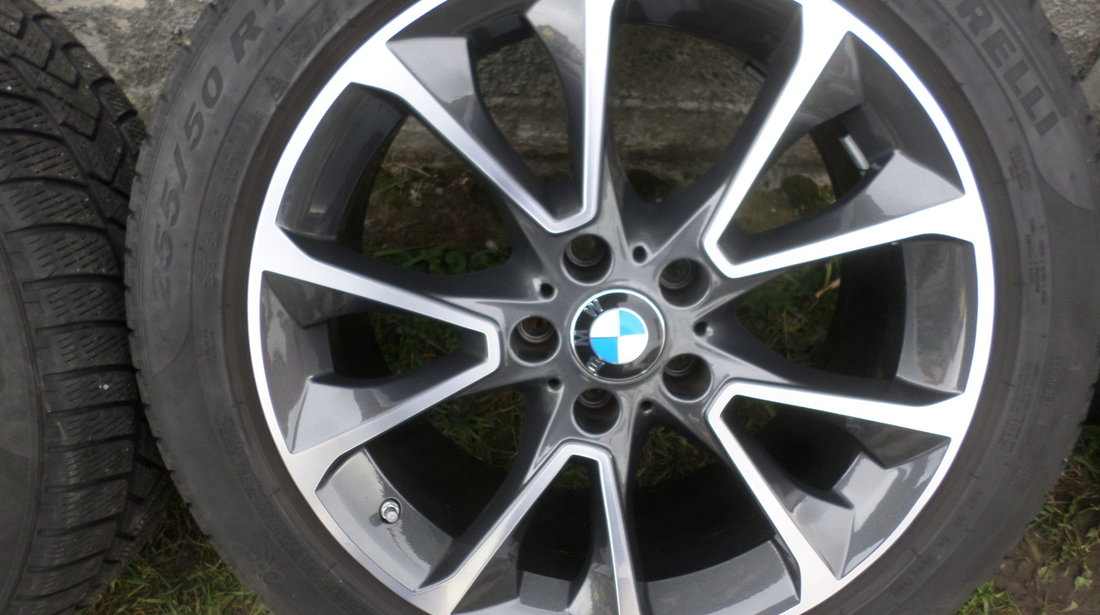 Jante BMW X5 F15 BMW Seria X6 F16 Iarna 255 50 19 Pirelli Senzori de Presiune