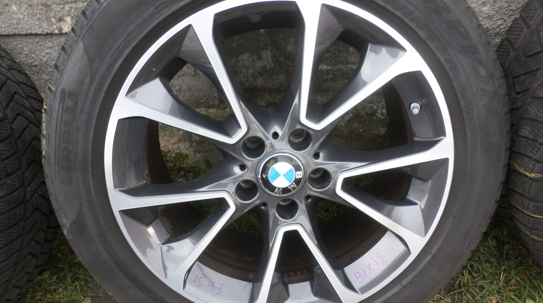 Jante BMW X5 F15 BMW Seria X6 F16 Iarna 255 50 19 Pirelli Senzori de Presiune