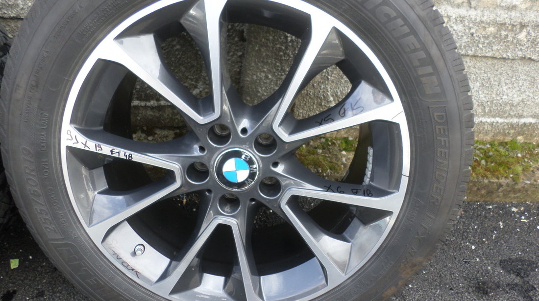 Jante BMW X5 F15 BMW Seria X6 F16 Iarna 255 50 19 Michelin Defender Ltx Senzori de Presiune