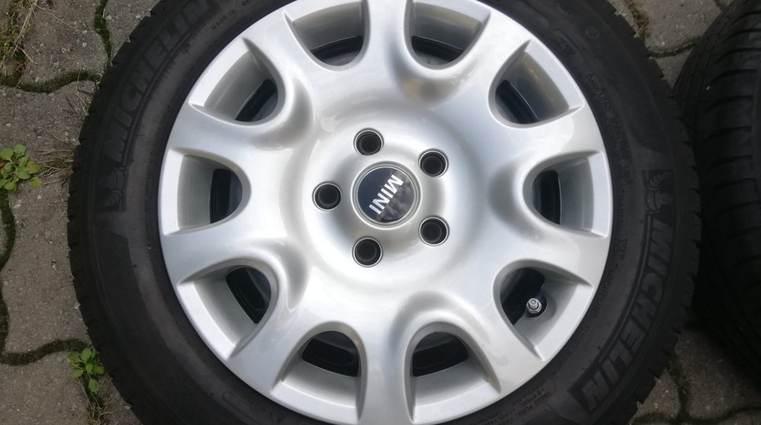 Jante+capace+senzori 5x112 pe 15 originale Mini One,Mini Cooper,175/65 R15 Michelin EnergySaver