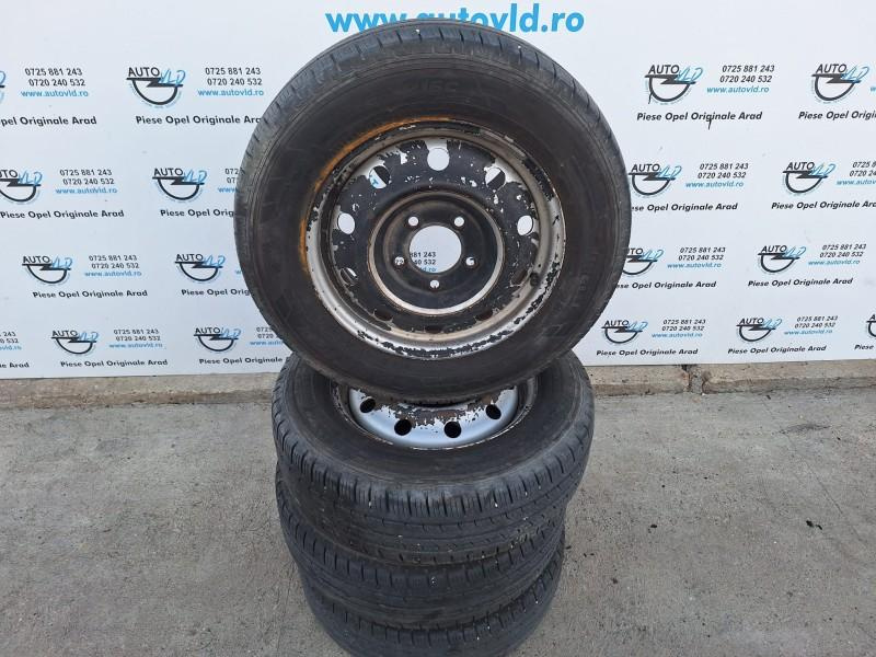 Jante cu anvelope 215/65/R16C DOT2023 5x130 Opel Movano 1999-2010