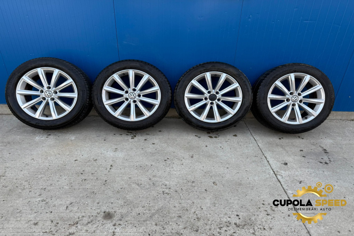 Jante cu anvelope 3G0601025D 7.0Jx17H2 ET40 215/55ZR17 Volkswagen VW Passat B7 [2010 - 2015]