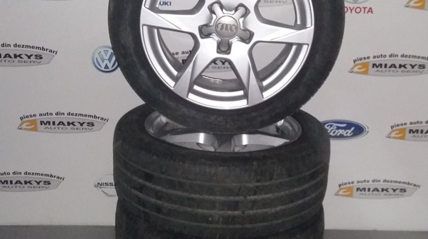 Jante cu anvelope Audi A4 B8 dim.225/45/17