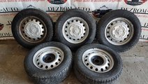 Jante cu anvelope iarna 215/65/R15C fiat scudo 3