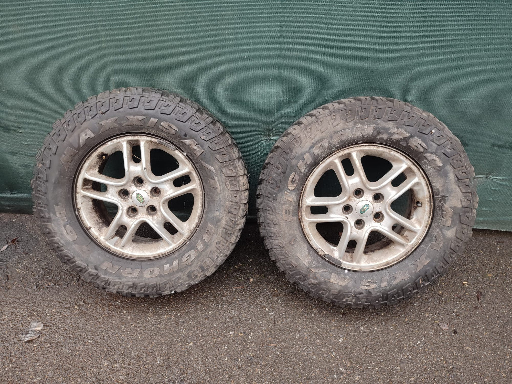 Jante cu anvelope noi Land Rover 265/70 R17