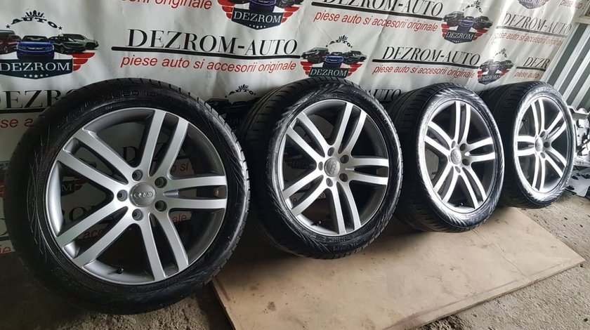 Jante cu anvelope nokian 275/45/zr20 audi q7 4l