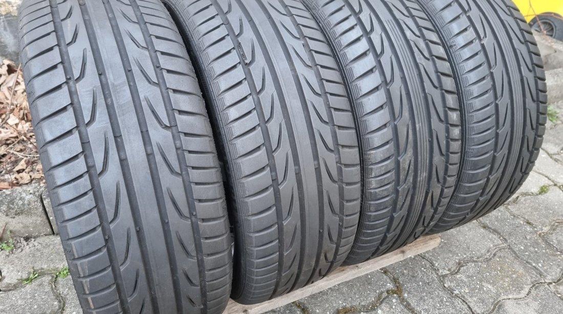 Jante de aliaj 4x100 R17 originale OPEL / anvelope vara 205/45 R17 Semperit 2019