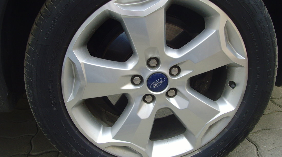 Jante de aliaj  5x108 pe 18 originale Ford Kuga,anvelope noi AllSeason Noi 235/50 R18 cu DOT2023