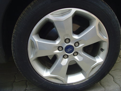 Jante de aliaj  5x108 pe 18 originale Ford Kuga,anvelope noi AllSeason Noi 235/50 R18 cu DOT2023