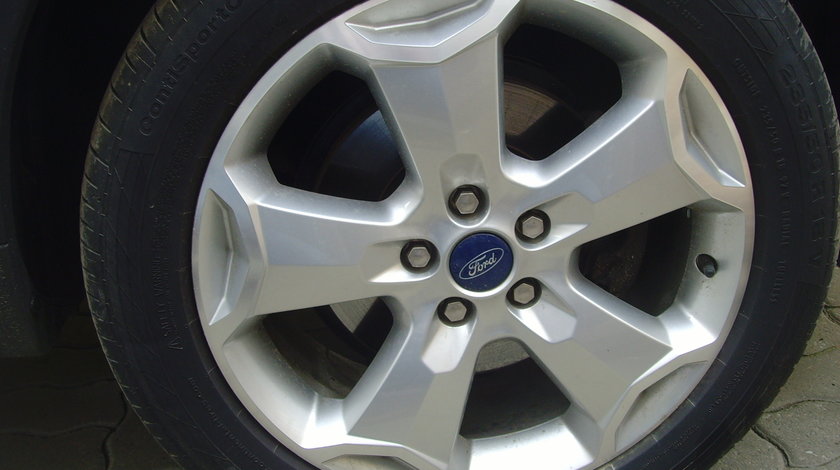 Jante de aliaj  5x108 pe 18 originale Ford Kuga,anvelope noi AllSeason Noi 235/50 R18 cu DOT2023