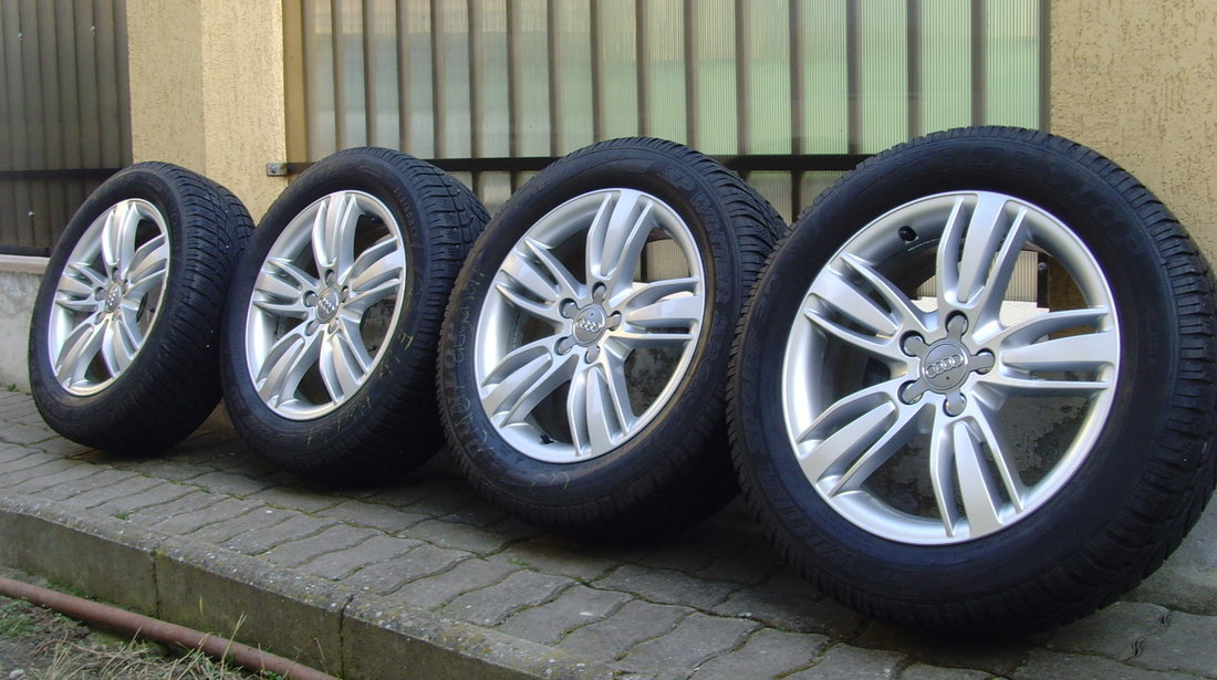 Jante de aliaj 5x112 pe 17 originale Audi Q3,(Audi A3,A4,A6,VW Tiguan,Sharan2)/c.iarna 215/60R17