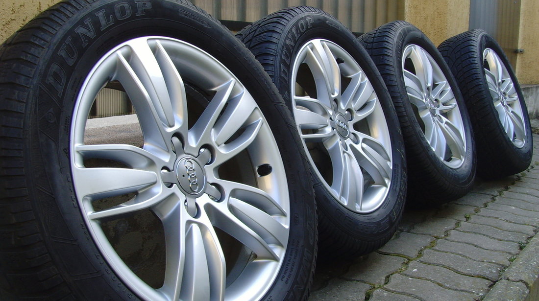 Jante de aliaj 5x112 pe 17 originale Audi Q3,(Audi A3,A4,A6,VW Tiguan,Sharan2)/c.iarna 215/60R17