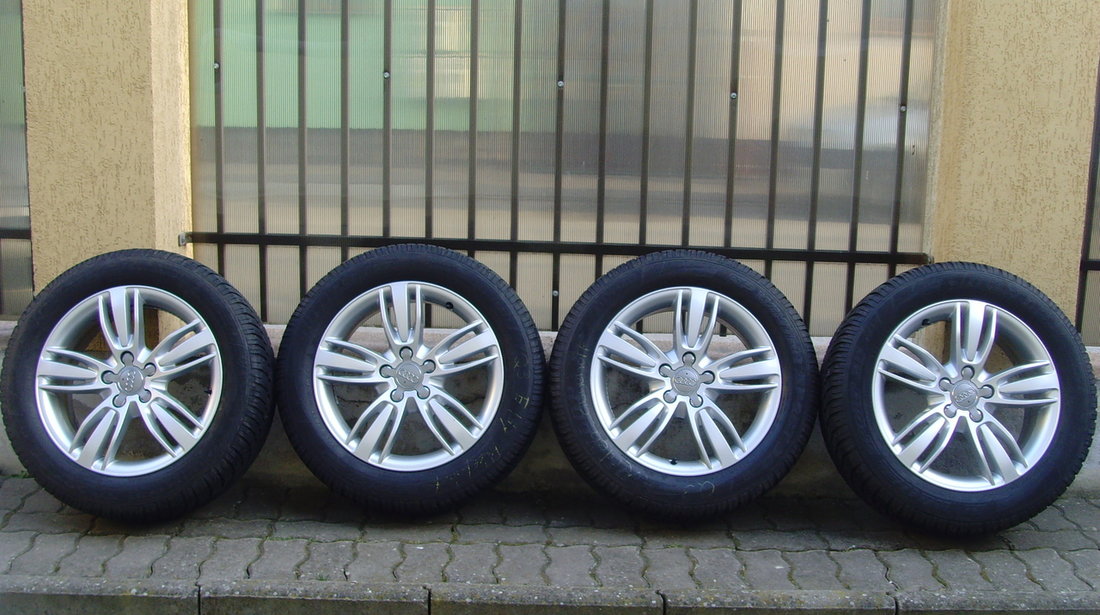 Jante de aliaj 5x112 pe 17 originale Audi Q3,(Audi A3,A4,A6,VW Tiguan,Sharan2)/c.iarna 215/60R17