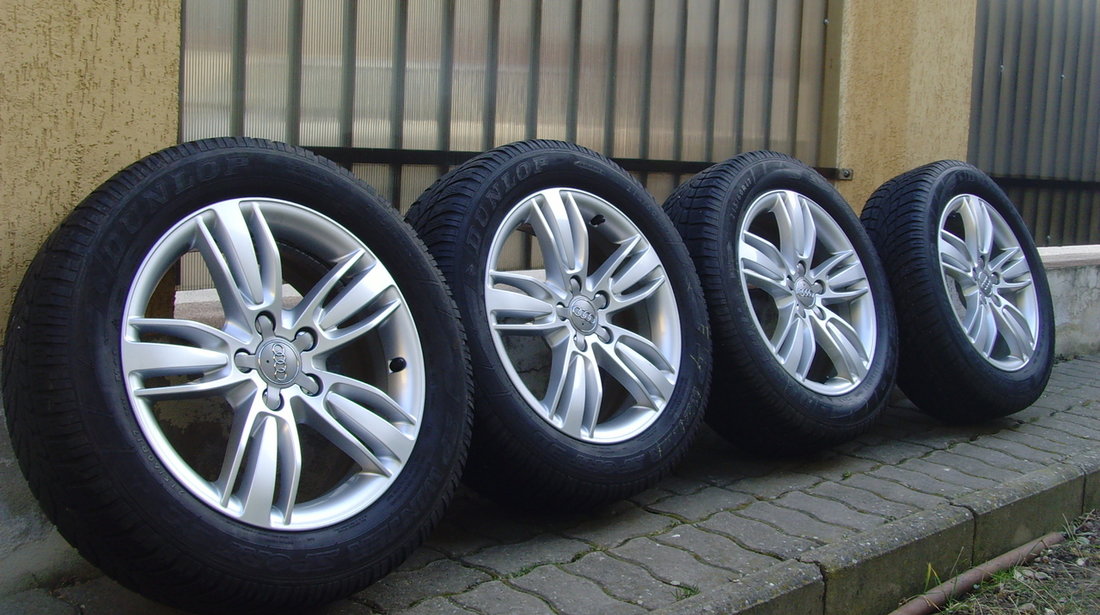 Jante de aliaj 5x112 pe 17 originale Audi Q3,(Audi A3,A4,A6,VW Tiguan,Sharan2)/c.iarna 215/60R17