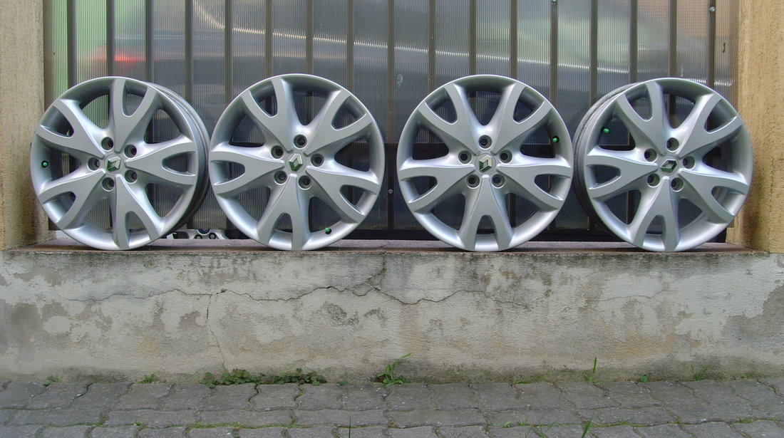 Jante de aliaj 5x114,3 pe 17 originale Renault Koleos,(Nissan Qashqai,Juke,Dacia Duster)