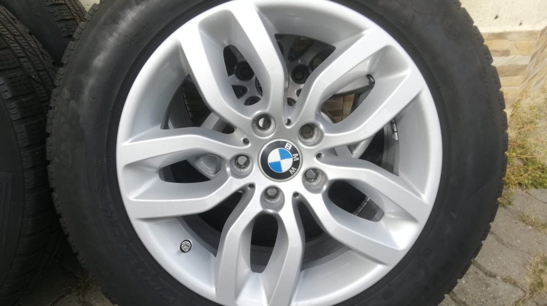 Jante de aliaj 5x120 pe 17 originale BMW X3 F25, X4 F26 cu senzori presiune aer