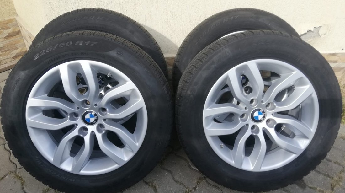 Jante de aliaj 5x120 pe 17 originale BMW X3 F25, X4 F26 cu senzori presiune aer