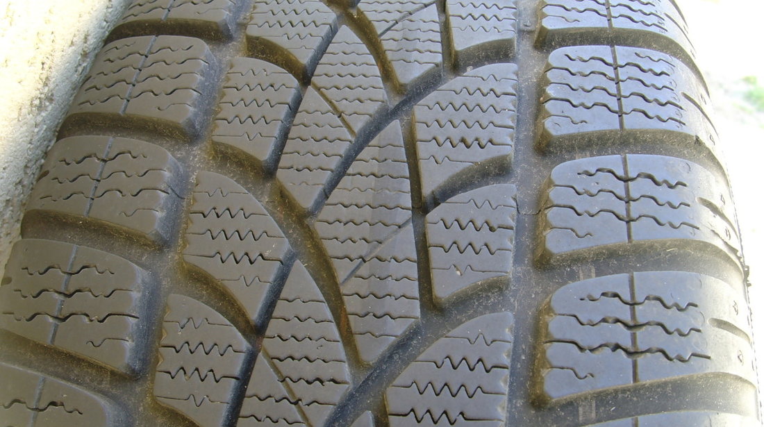 Jante de aliaj ca Noi 5x112 pe 17 originale Audi Q3(VW Tiguan)/c.iarna ca Noi 215/60R17 Dunlop 8,5mm