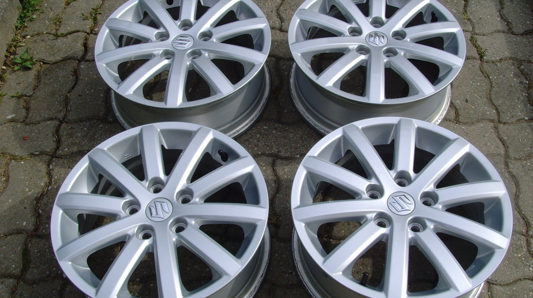 Jante de aliaj ca noi 5x114,3 pe 16 originale Suzuki SX4,(S-Cross,Vitara,Fiat Sedici)