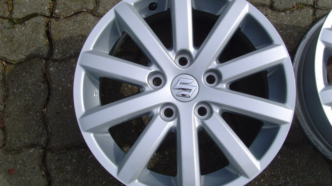 Jante de aliaj ca noi 5x114,3 pe 16 originale Suzuki SX4,(S-Cross,Vitara,Fiat Sedici)