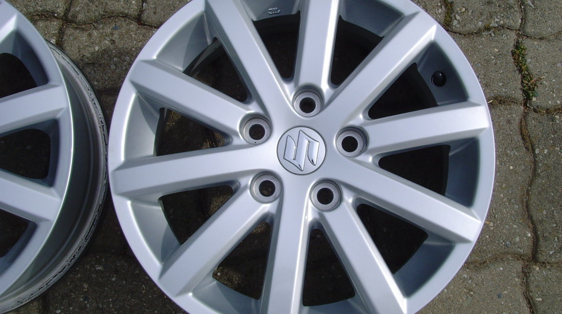 Jante de aliaj ca noi 5x114,3 pe 16 originale Suzuki SX4,(S-Cross,Vitara,Fiat Sedici)