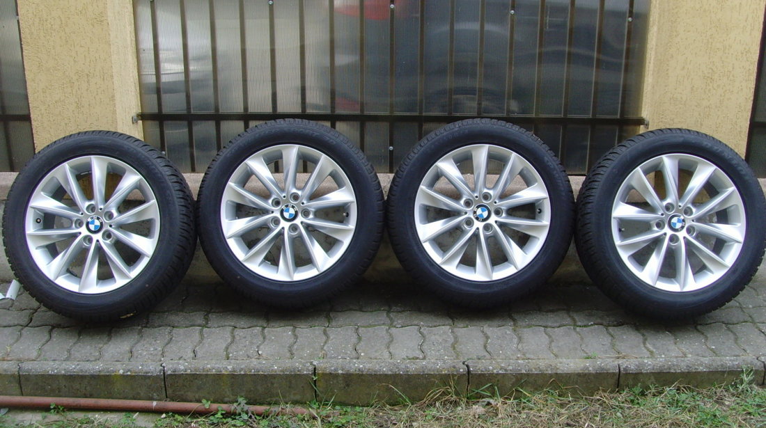 Jante de aliaj ca Noi 5x120 pe 18 orig. BMW X3 F25, X4 F26 / anvelope 245/50 R18 100H Dunlop * RFT