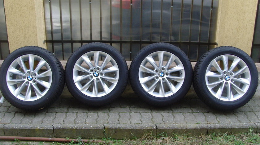 Jante de aliaj ca Noi 5x120 pe 18 orig. BMW X3 F25, X4 F26 / anvelope 245/50 R18 100H Dunlop * RFT