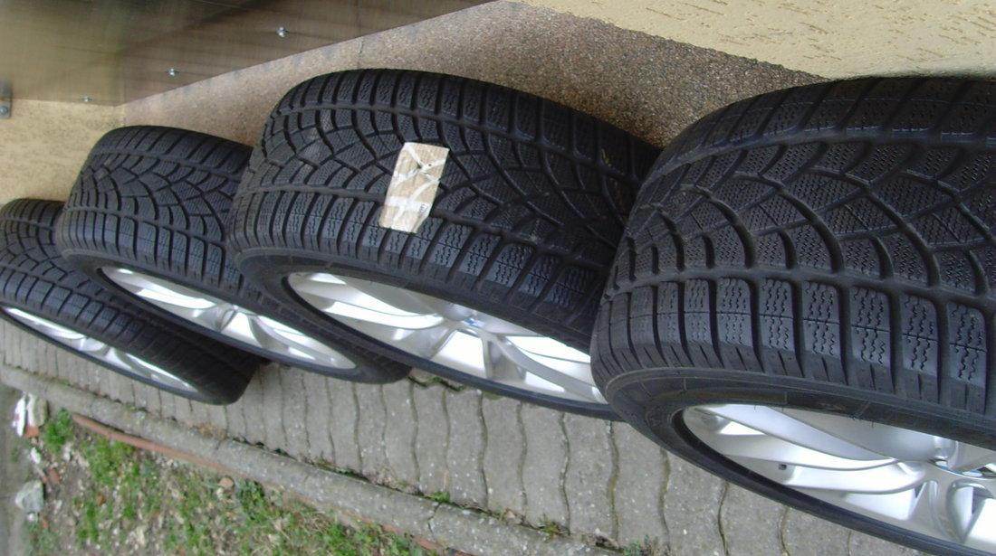 Jante de aliaj ca Noi 5x120 pe 18 orig. BMW X3 F25, X4 F26 / anvelope 245/50 R18 100H Dunlop * RFT