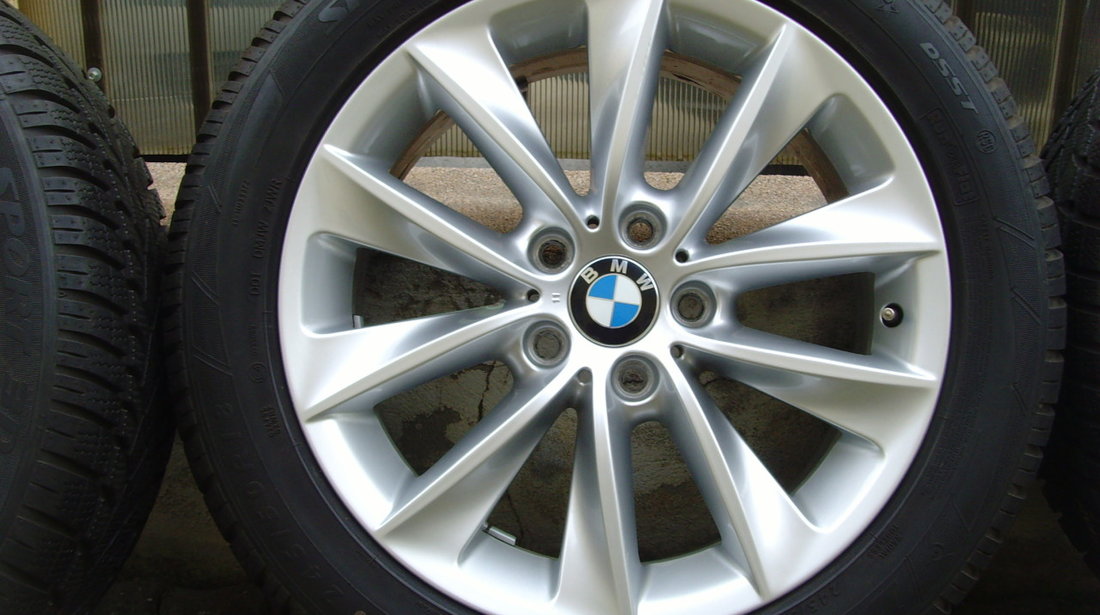 Jante de aliaj ca Noi 5x120 pe 18 orig. BMW X3 F25, X4 F26 / anvelope 245/50 R18 100H Dunlop * RFT