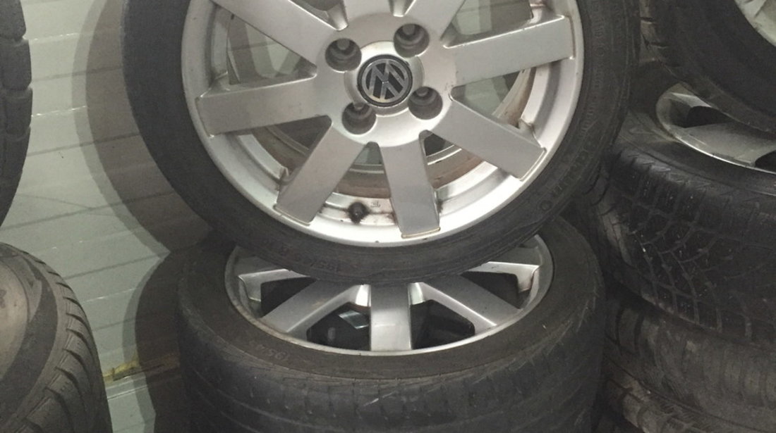 Jante de aliaj R15, 4X100, 6J, ET 45, originale, fara absolut niciun defect.