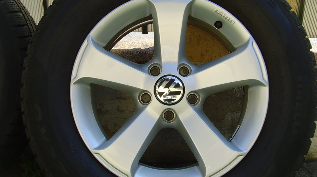 Jante de aliaj Sima ca Noi 5x112 pe 16 originale VW (Tiguan,Sharan 2),etc./latime 6,5J cu ET33