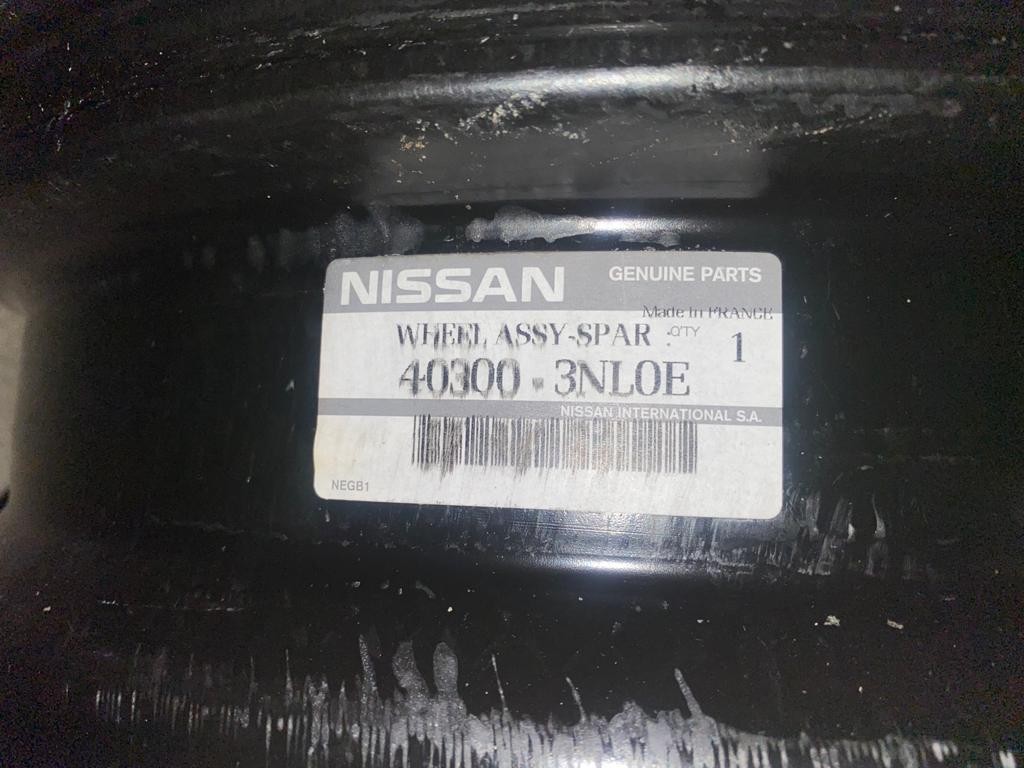 Jante de tabla Noi 5x114,3 R16 originale Nissan Juke,Qashqai-Renault(Duster)/senzori presiune