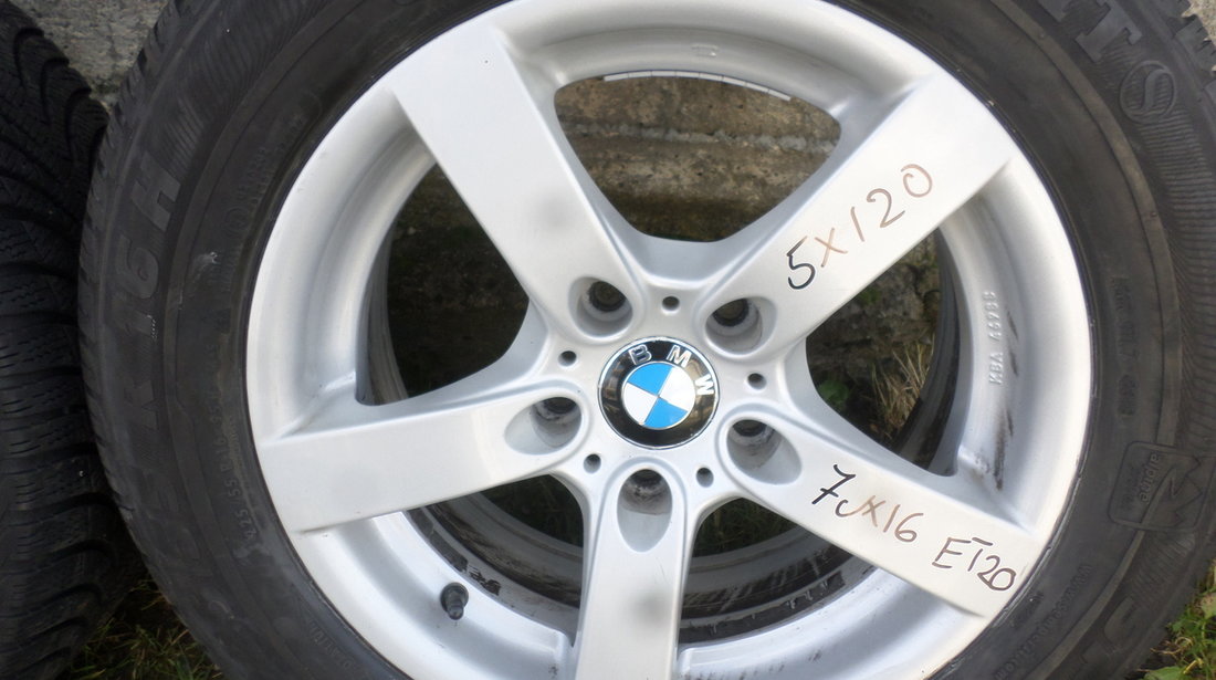 Jante Dezent 16 BMW 225 55 16 Iarna Michelin Semperit