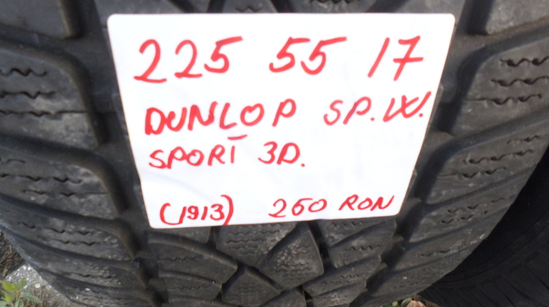 Jante Dezent BMW Seria 5 F10 F11 Iarna 225 55 17 Dunlop