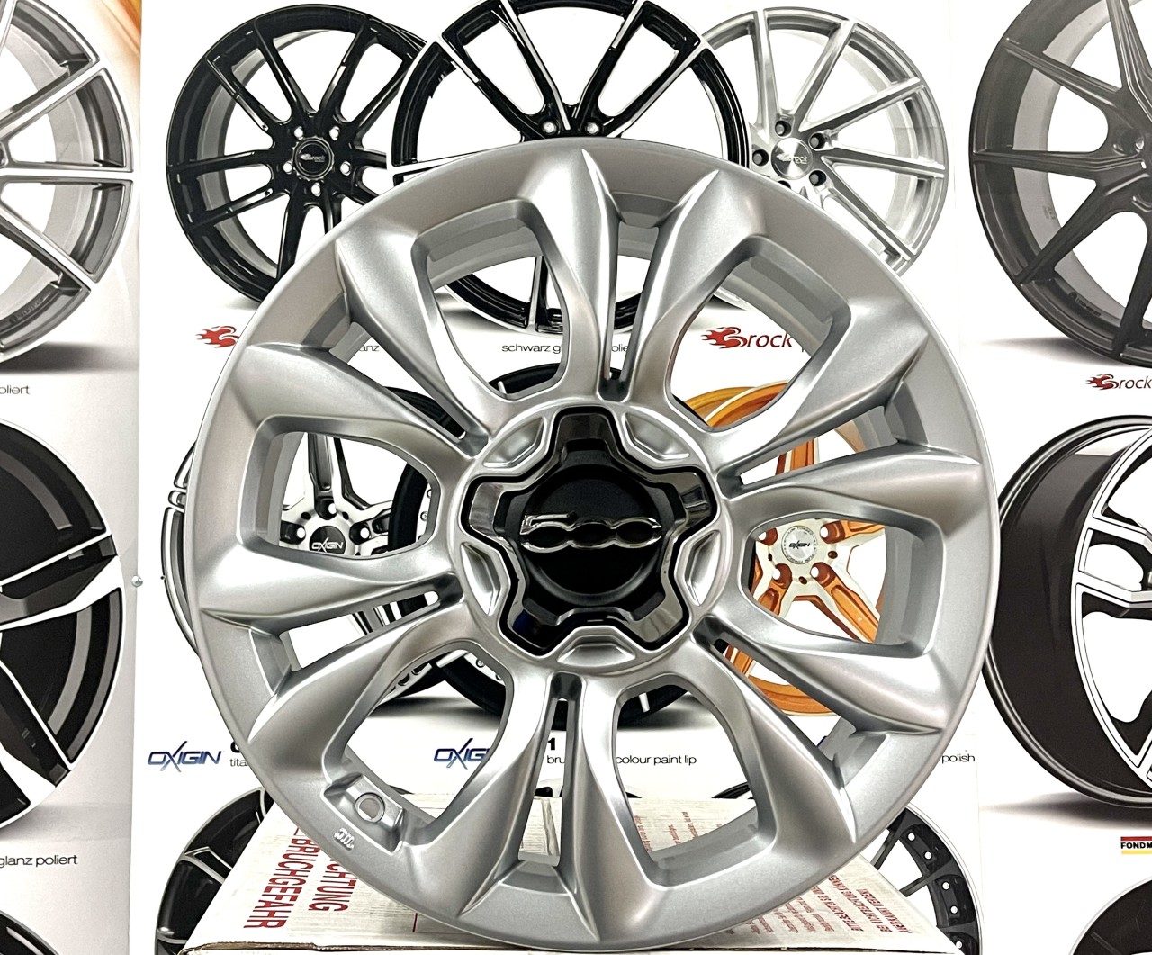Jante Fiat 500X, noi, originale, 17”