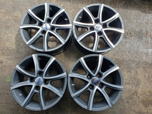 Jante FORD FIESTA,ECOSPORT,BMAX,KA peugeot,4x108 pe 15 bicolore