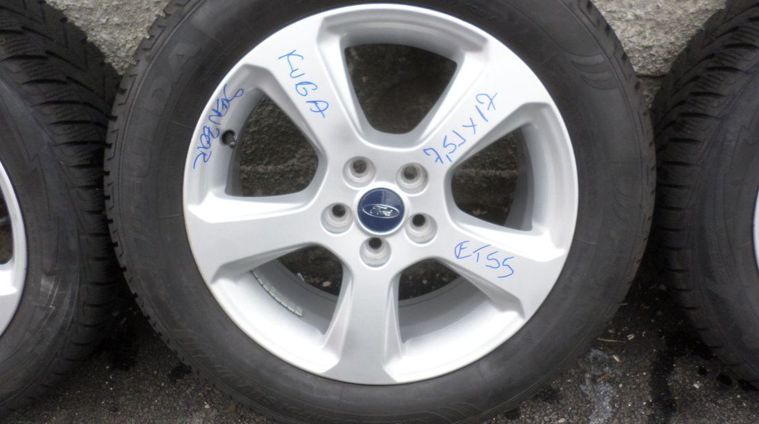 Jante Ford kuga 235 55 17 iarna Goodyear  si SENZORI DE PRESIUNE