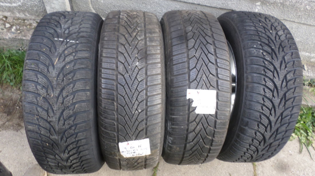 Jante Ford Mondeo ,S-Max ,Galaxi  215 60 16 IARNA Nokian &Semperit +SENZORI