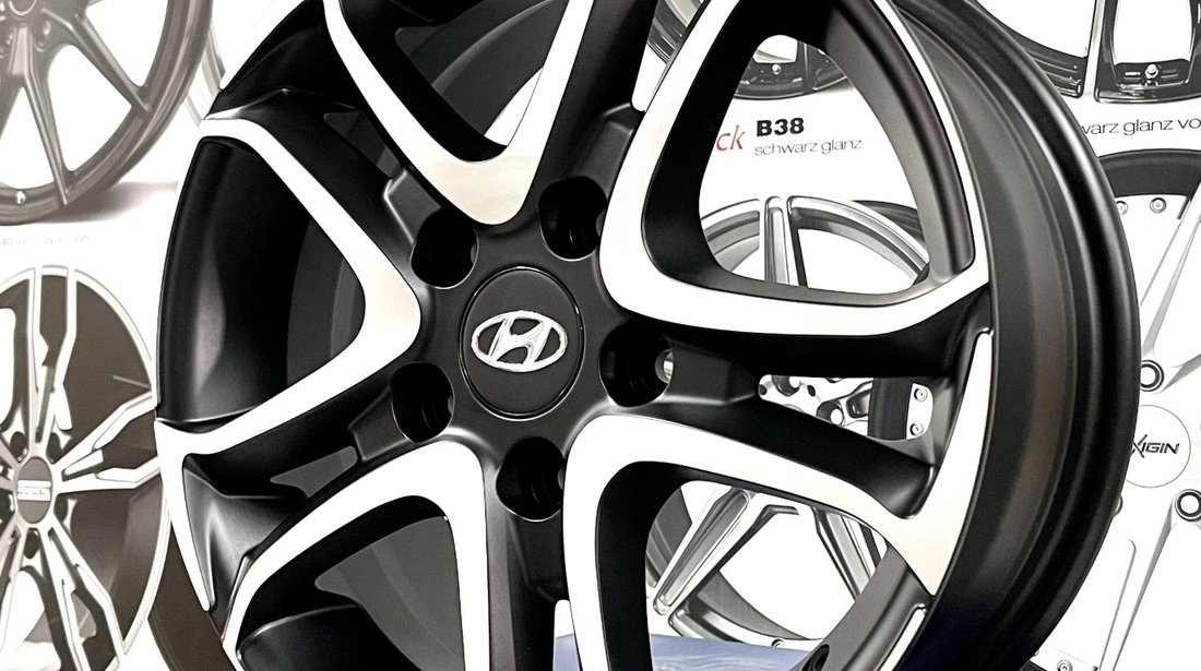 Jante Hyundai Elantra, Hyundai i30, noi, 15”, bicolore, Diamont Cut