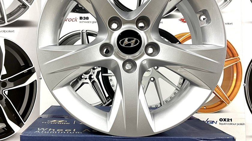 Jante Hyundai i30, i40, Kona, Elantra, ix35, Ioniq, Veloster, Tucson, noi, originale, 16”