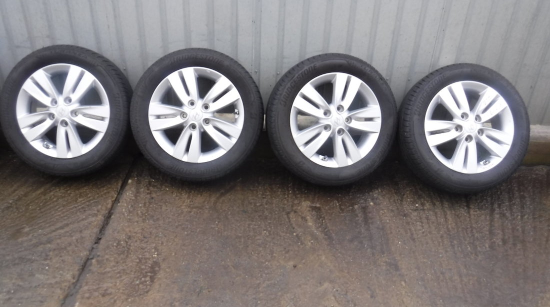 Jante Hyundai IX20 , I30 , Elantra  zoll 205 55 16  16 vara Bridgestone + Senzori