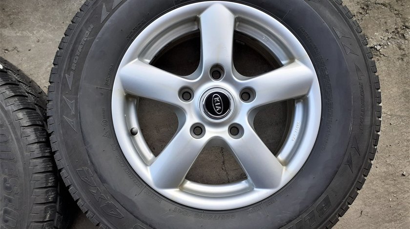 Jante kia sorento,sportage 5x139,7+cauciuc.ms pe 16"