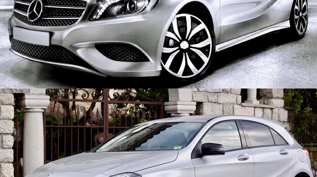 Jante Mercedes 18, Bi Color, model NOU, GLK, X204, CLA, W176, GLC, GLS, GLA, W212, W213 etc.