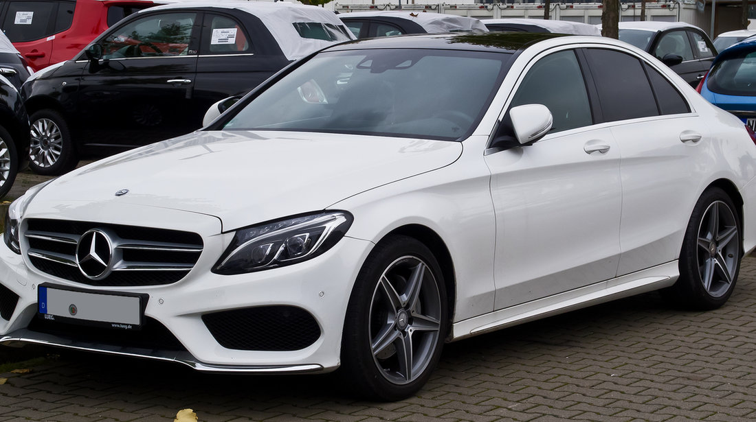 JANTE MERCEDES AMG C CLASSE W205 ORIGINALE SI NOI PE 18 CU ANVELOEP VARA