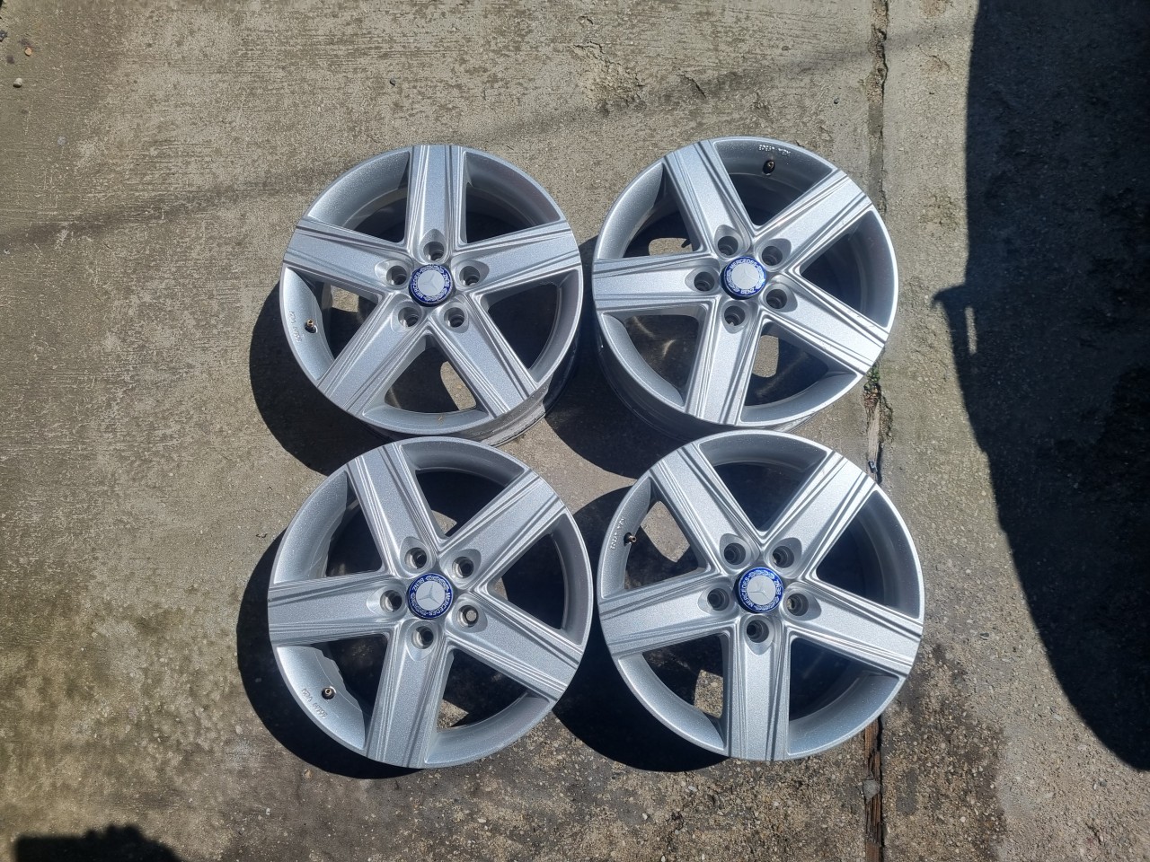 jante mercedes audi,vw,seat,skoda 5x112 pe 16 ORIGINALE
