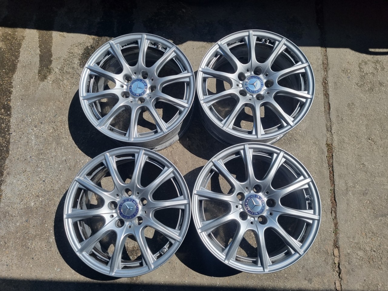 jante mercedes audi,vw,seat,skoda 5x112 pe 16 ORIGINALE